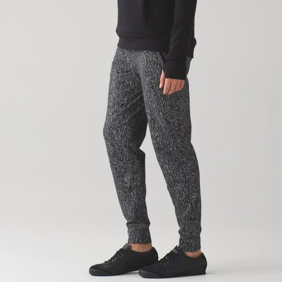 Lululemon Like New Ready to Rulu Pant in Jacquard Black White Size 4 - Picture 2 of 12